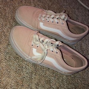 Light Pink Old Skool Vans